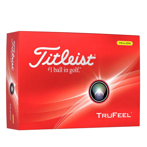 Titleist TruFeel Golf Balls 12pk - Yellow