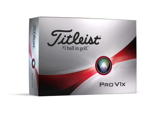 Titleist Pro V1x Golf Balls 12pk - White