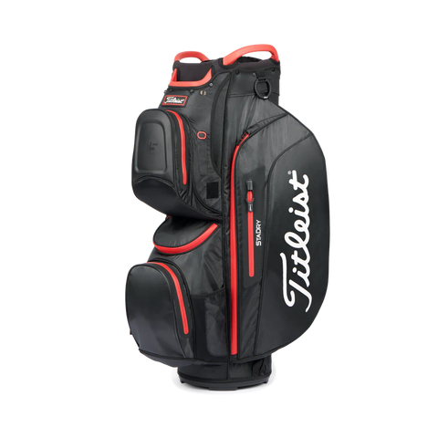 Titleist Cart 15 StaDry Bag - Black/Red