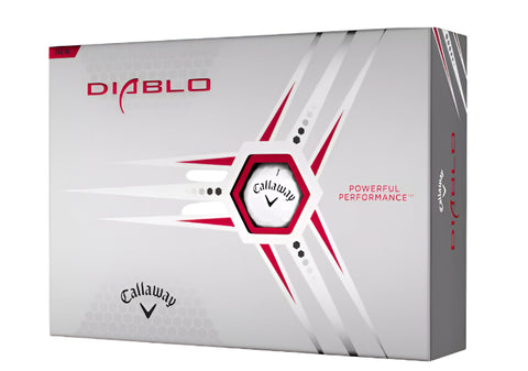 Callaway Diablo Golf Balls 12pk - White
