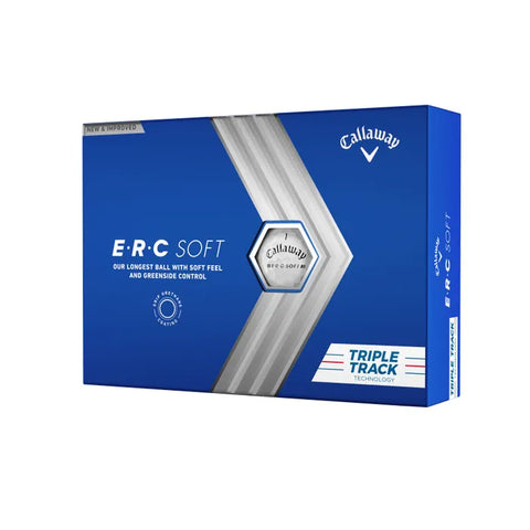 Callaway ERC Soft Triple Track Golf Balls 12pk - White