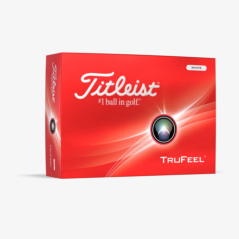 Titleist TruFeel Golf Balls 12pk - White