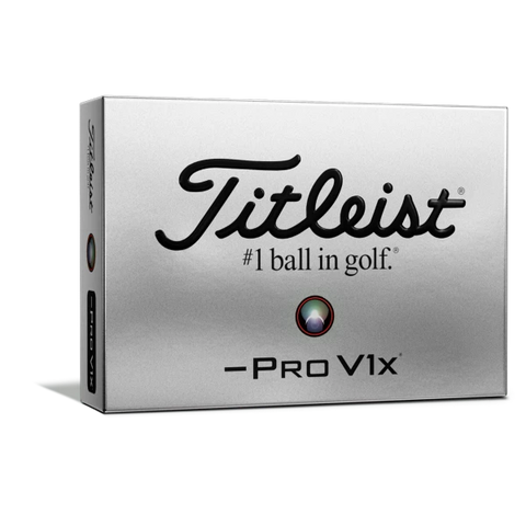 Titleist Pro V1x Left Dash Golf Balls 12pk - White