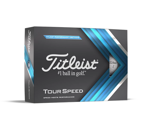 Titleist Tour Speed Golf Balls 12pk - White