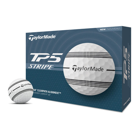 TaylorMade TP5 Stripe 12pk Golf Balls