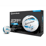 TaylorMade Speed Soft Ink Golf Balls 12pk - Blue