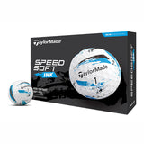 TaylorMade Speed Soft Ink Golf Balls (Dozen)