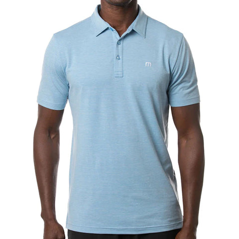 TravisMathew Mens Heater Polo